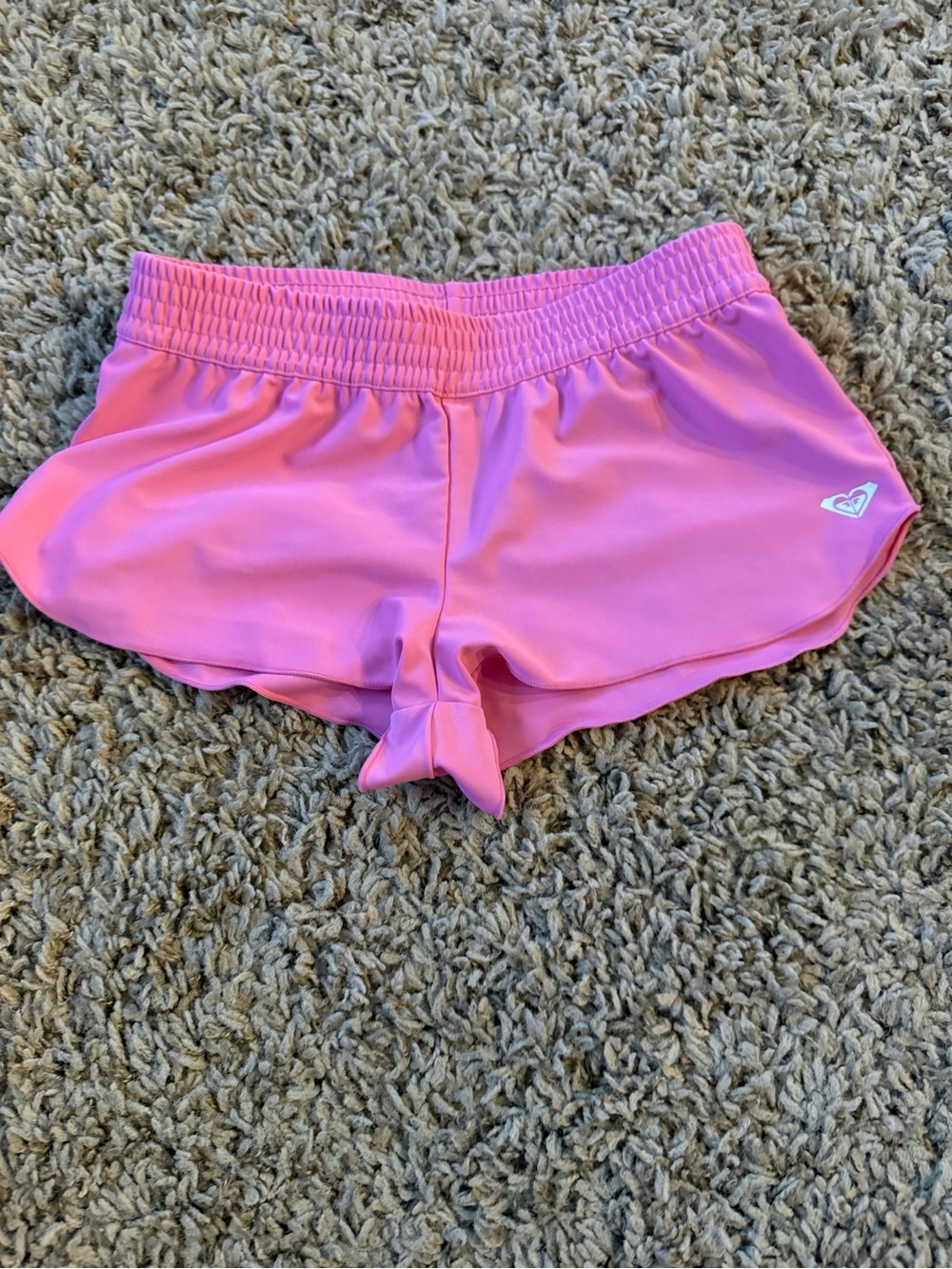 Roxy Pink Girls' Active Shorts